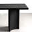Carbonized black ash wood dining table-112773597