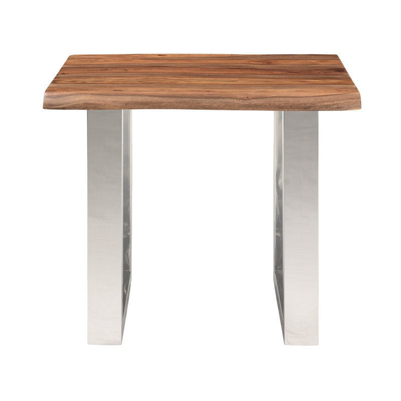 Table de bout en bois massif Alpers