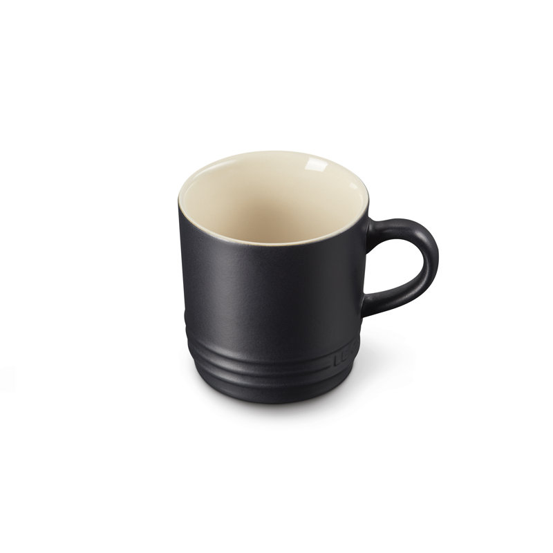 Le Creuset London Coffee Mug, 100ml, Satin Black
