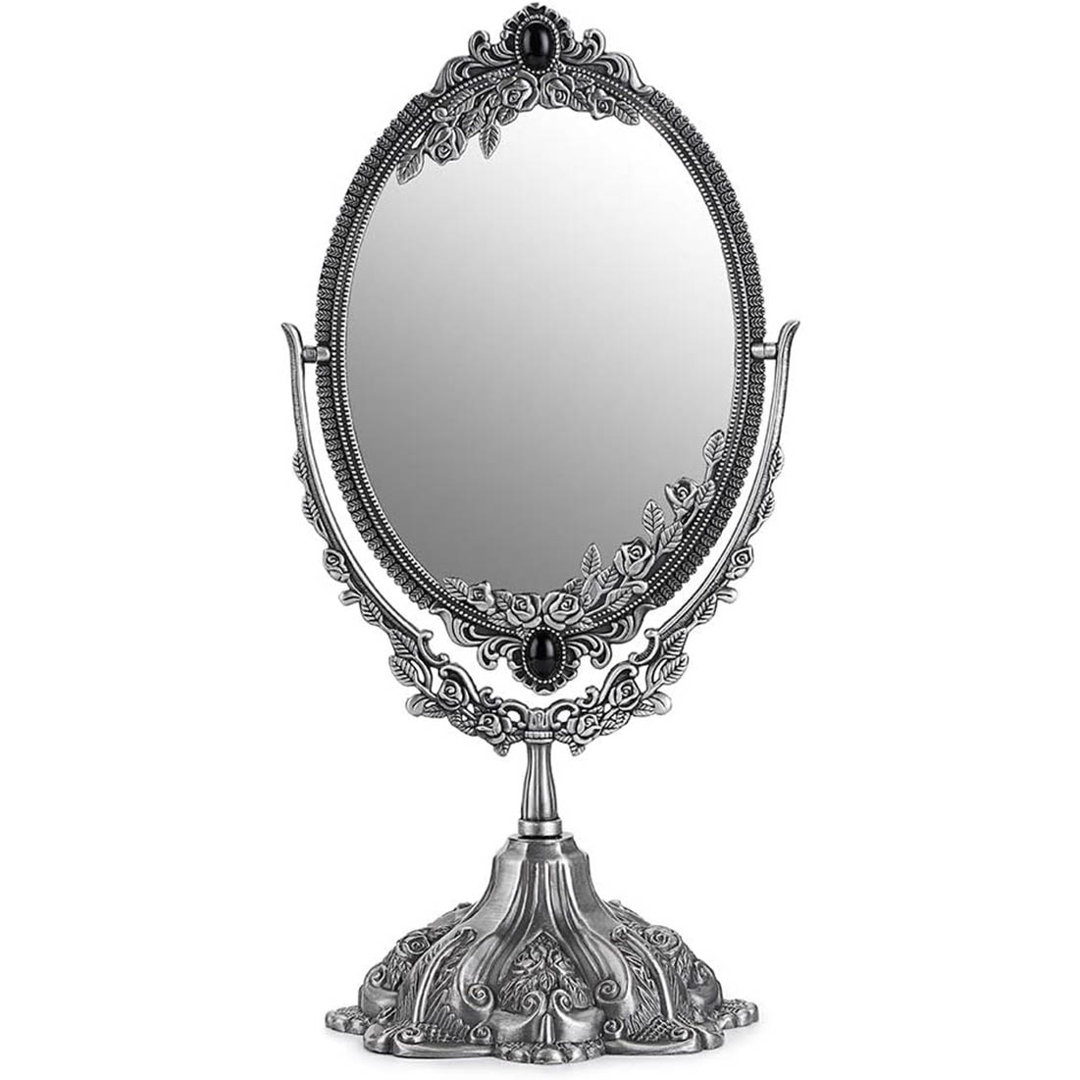 Metal Oval Floor Mirror