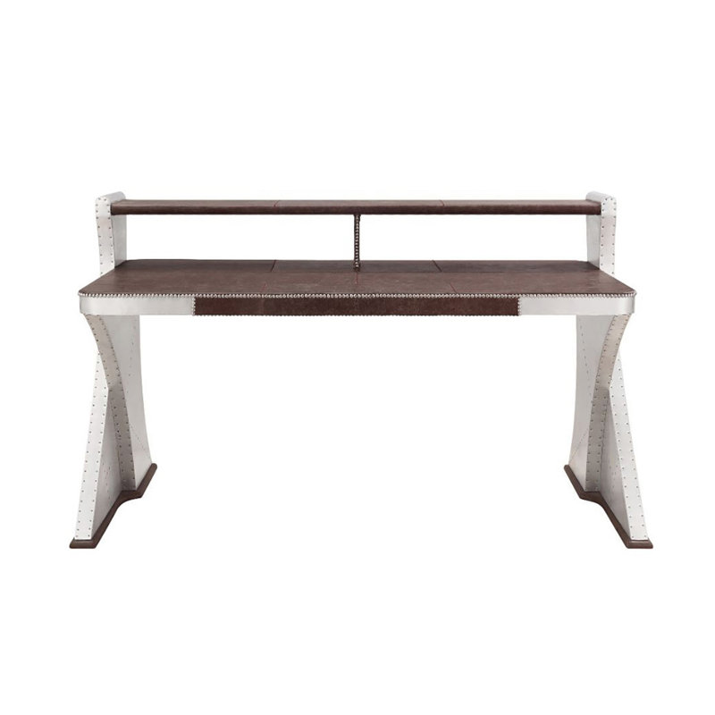 Wesley Adjustable Metal Base Writing Desk