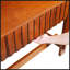 Console cannelée de 52 pouces de style Mid Century Farmhouse avec rangement, pieds en bois massif pour le vestibule et le salon-1623991693