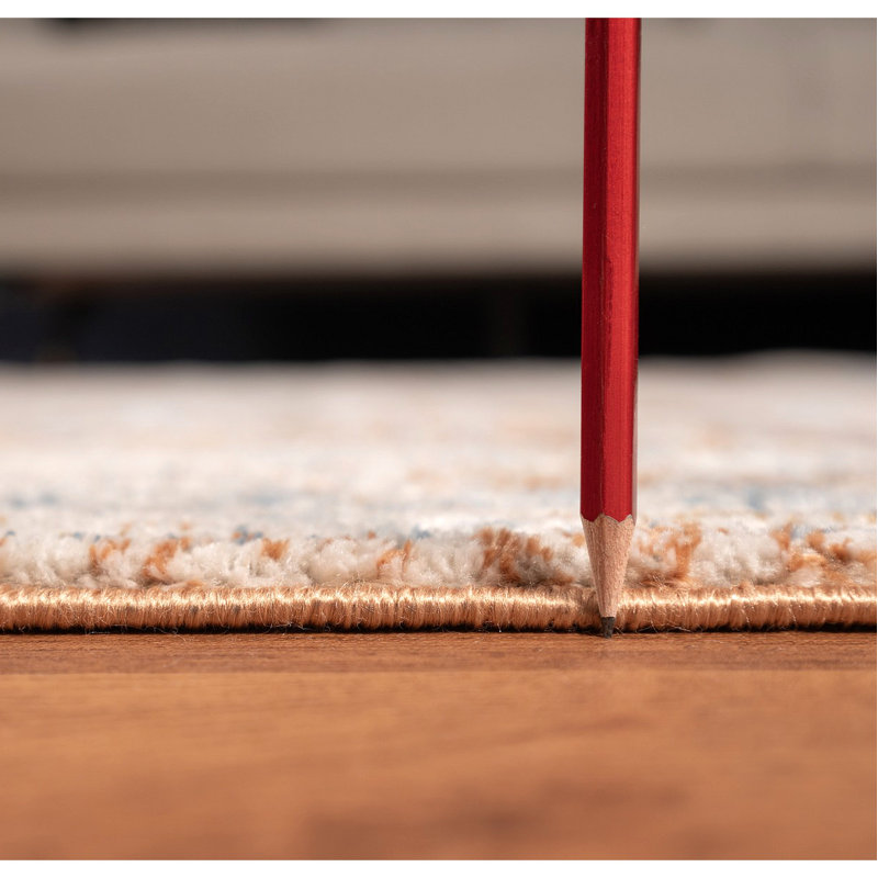 Tapis rouille, Tapis de couloir 2 pi 7 po x 7 pi 3 po