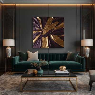 «Neo Expressionism 79», art mural sur toile noire