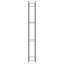 Support à bois de chauffage Hokku Designs noir mat 31,5 po x 11 po x 87,4 po