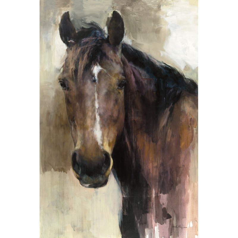 Hank Light V2 par Marilyn Hageman - peinture sur toile tendue, Non, H 18 po x l 12 po, Unframed