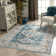 Tapis oriental bleu clair Eustice