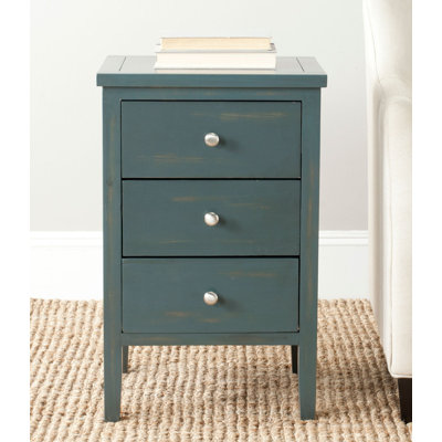 Fardy Nightstand With Storage Drawers