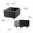 Modern Smart Side Table With Built-In Fridge
