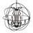Margo 9 - Light Walnut Sphere Pendant