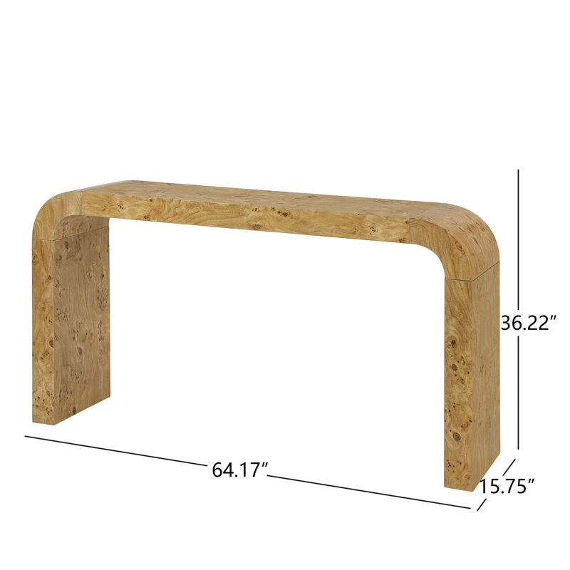 Console Oakley, Naturel