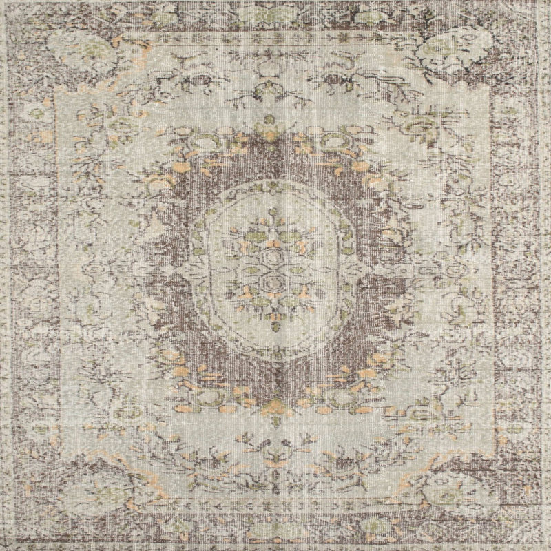 Oriental Indoor Rug, Square 4'