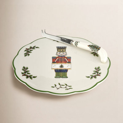 Christmas Tree Porcelain Serving Set