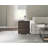 Louby Farmhouse Nightstands With Charing Station,Gray-481973451