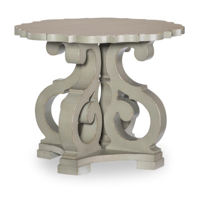 Country Living Corbel Base End Table by Country Living Home Collection