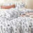 Bedsure Duvet Cover Queen Size - Reversible Duvet Cover Set with Zipper Closure, 3 Pieces Floral Patterned Bedding Set-106246889-106246895