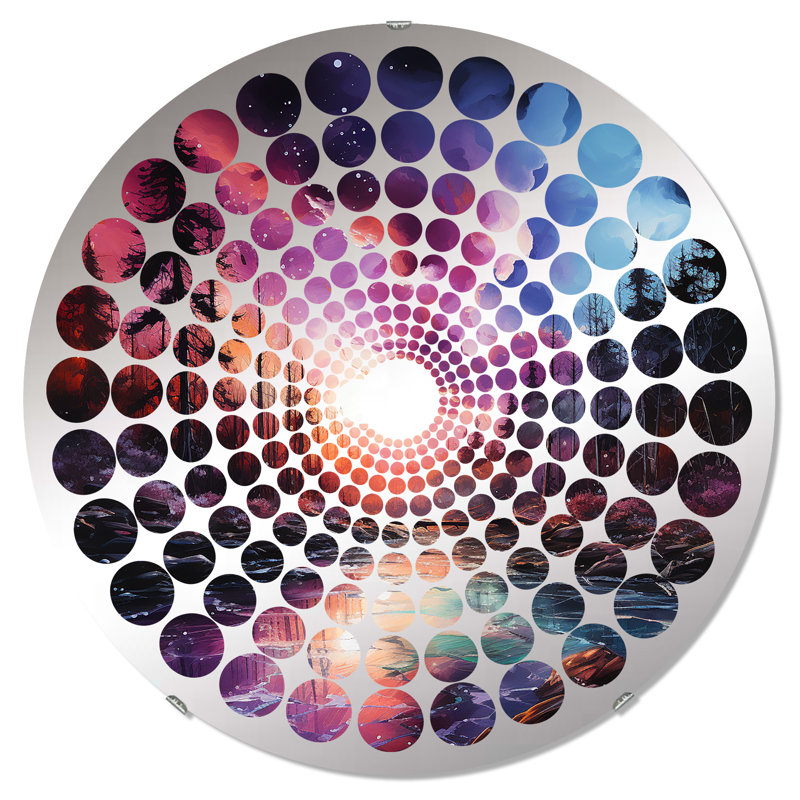 Circle Mirror, 23.6" x 23.6"