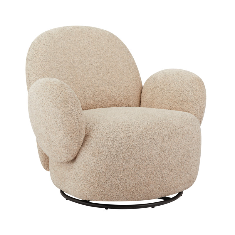 Chaise d'appoint pour le salon avec fonction pivotante