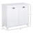 HOMCOM Tilt-Out Laundry Sorter Bathroom Cabinet-1187000503