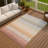 Machine Washable Indoor/Outdoor Chantille ACN2313 Stripes Rug-1778466485