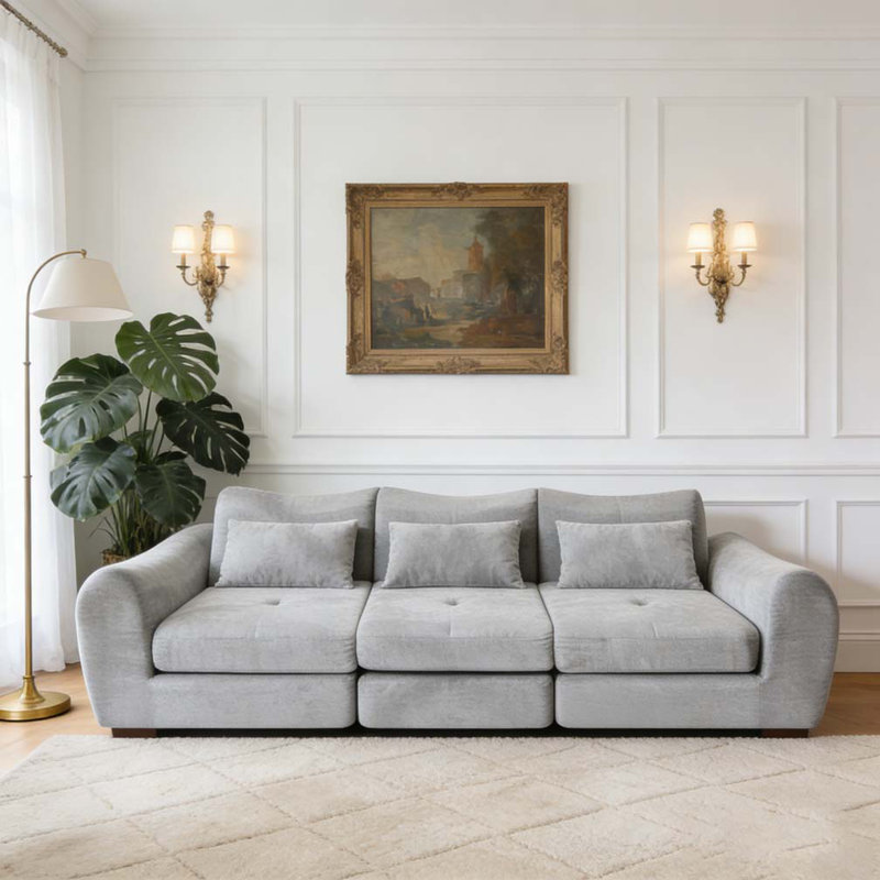 Modular Cloud Sofa, Grey