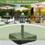 5.4 kg Plastic Umbrella Base with Wheels