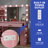 Vanity Desk Pink Makeup Table LED Lighted Mirror 4 Drawers with 6 Storage Shelves & USB Power Outlets