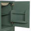 Meuble-lavabo de 20 po avec lavabo en céramique, porte à fermeture en douceur, tablette réglable en forme de U, tiroir de compartiment et support de porte de style moderne-1200521298