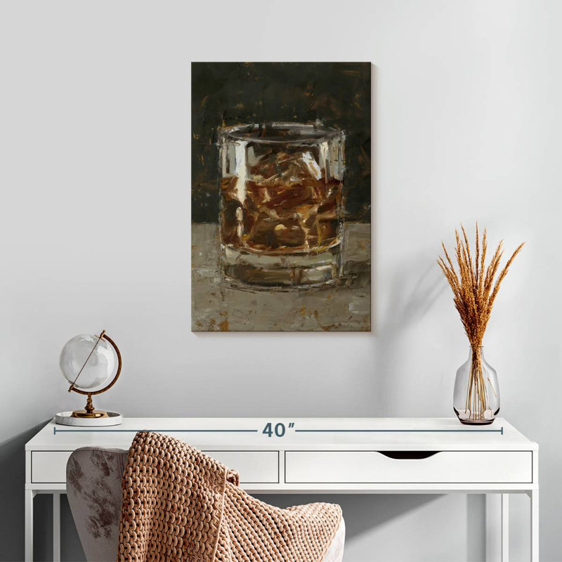 Yarlin The Hard Stuff I, 24" H x 16" W