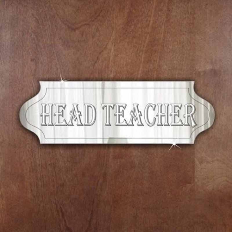Head Teacher Decorative Sign