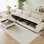 Canapé modulaire en forme de L de 103 po avec repose-pieds et 4 rangements cachés, canapé 3 places avec siège profond, combinaison flexible, assemblage sans outils pour le salon