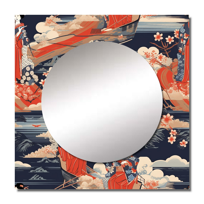 Art japonais Ukiyo, 36 po x 36 po