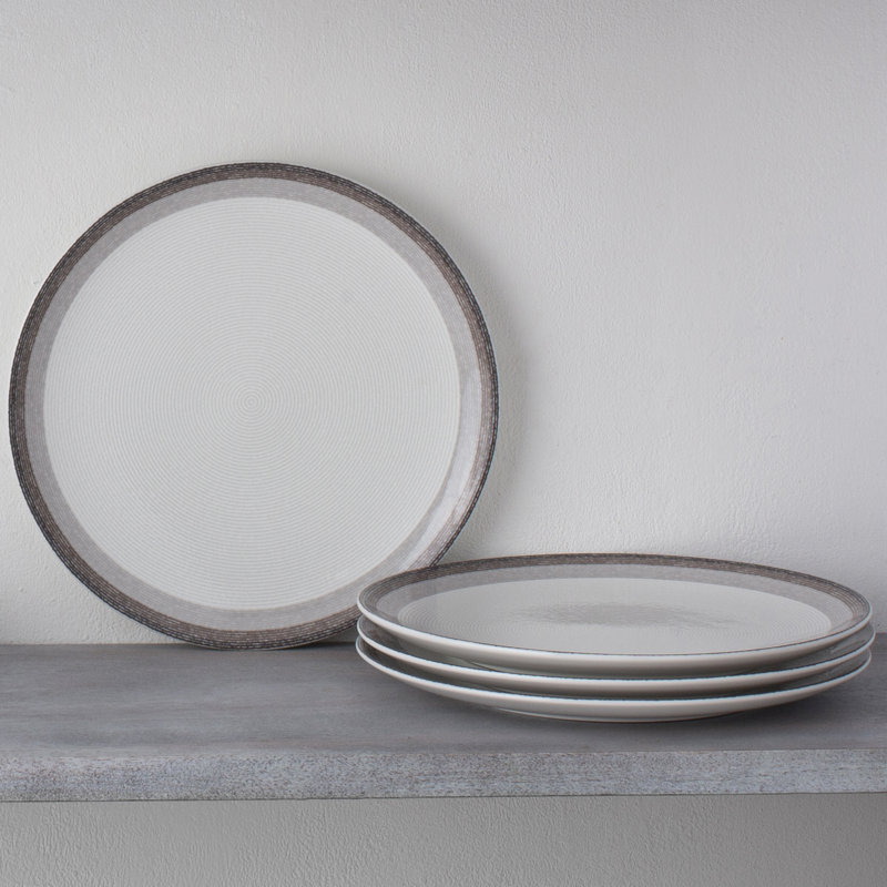 Assiettes plates Noritake Colorscapes Layers, 11 po, Canyon