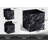 Sorbus 4 Pack 11" Foldable Fabric Storage Cube Bins with Handles in Marble Print-2090853200