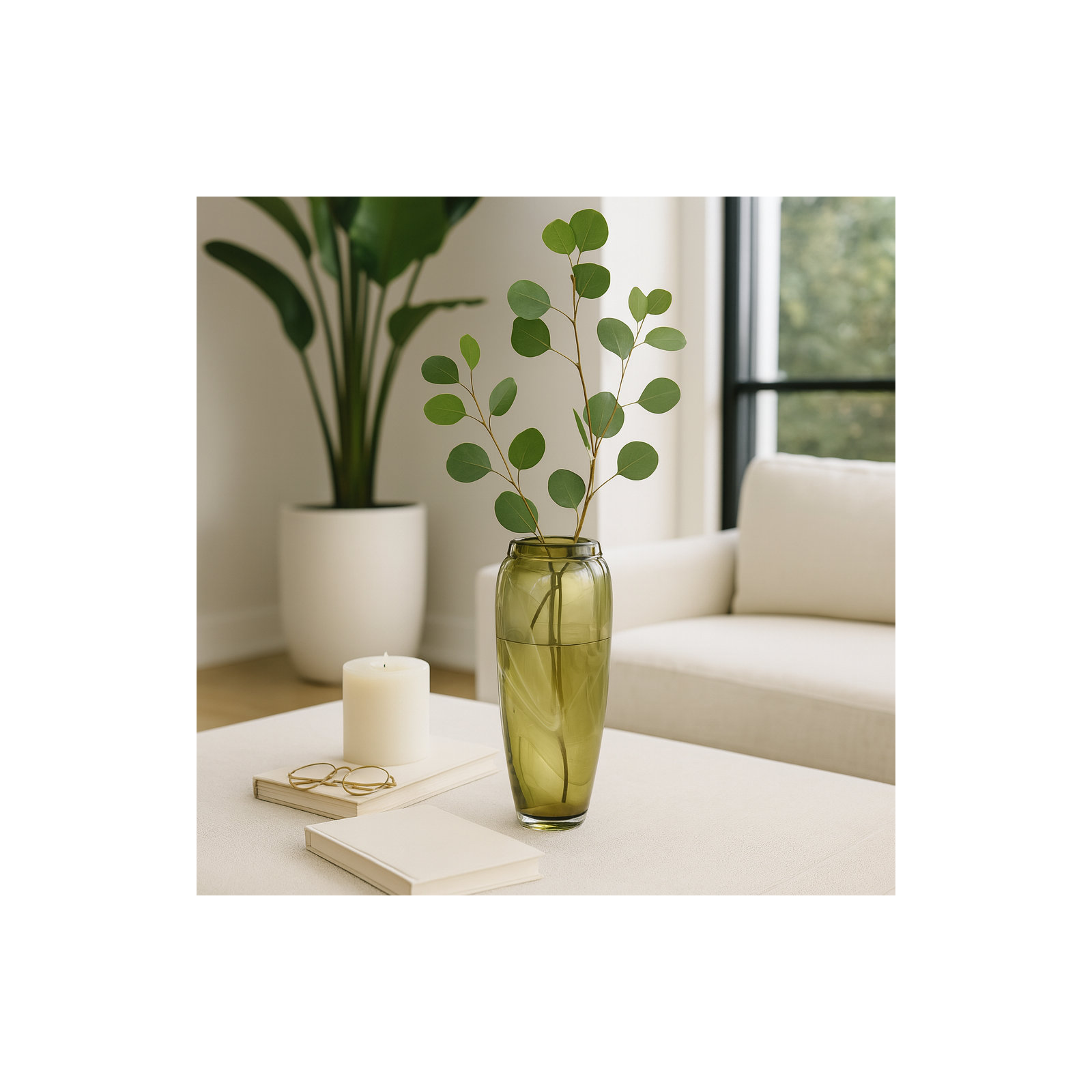 Glass Vase Modern Decorative Sleek Glass Accent Contemporary Style Handcrafted Art Glass Vase Elegant Modern Glass Vase Decorative Trendy Centerpiece Minimalist Elegant Modern Glass Decor Vase.