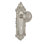 Victorian Plate with Decorative Keyhole and Egg & Dart Door Knob