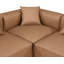 Canapé modulaire en cuir 6 pièces Vegan-94884324