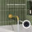 Tub and Shower Faucet Set , 9" Rainfall Shower Head with 3‑Setting Handheld Shower-109786360