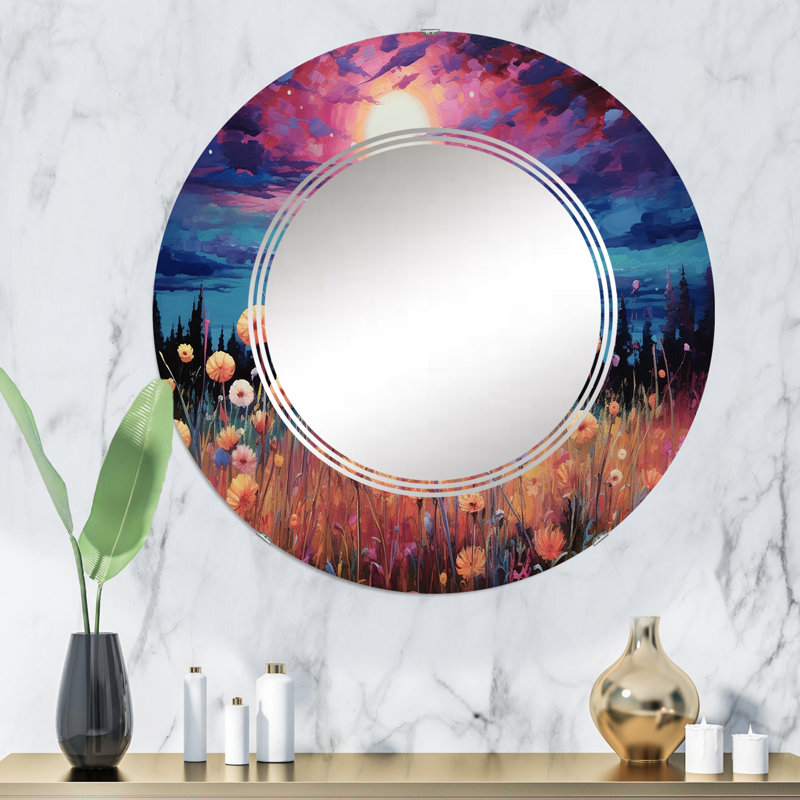 Fontclair Circle Wall Mirror, 32" x 32"
