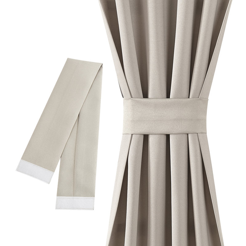 Panneau de rideau à porte thermique avec passe-tringle - Basics by Wayfair ™, Pierre