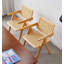 Faux fauteuil en rotin (ensemble de 2) chaise de loisirs pour l'intérieur et l'extérieur