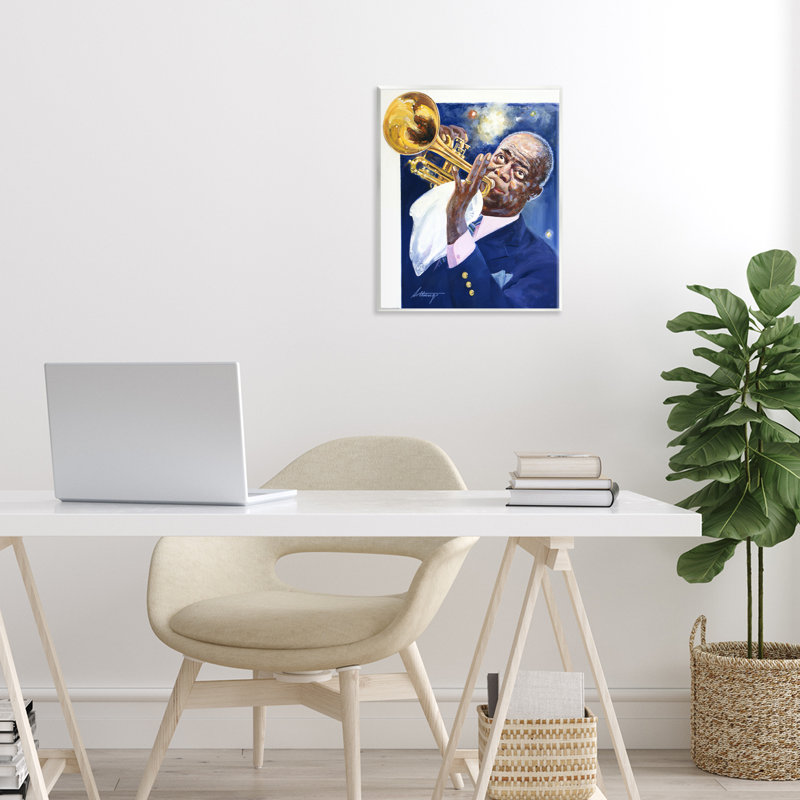 Plaque murale Louis Louis Portrait, design par Wind River Studios