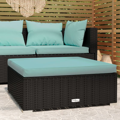 Outdoor Rattan Ottoman