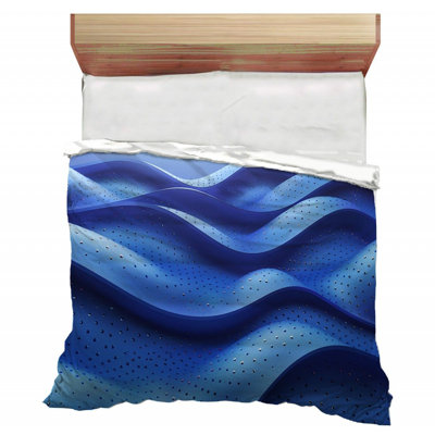 Curved Shapes Abstract Abstract Comforter