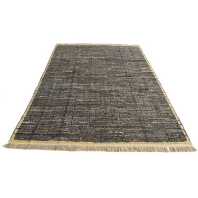 Tapis gris foncé Odea