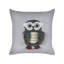 Stathelle Gray Square Cushion