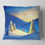 Housse et insert de photographie de paysage Schafer Designart «Winter Mountains with Fir Trees»-268526816-268526820
