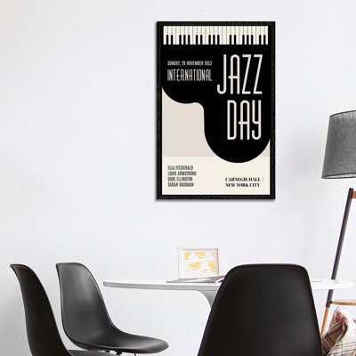 Jazzy Days by Kubistika - Print on Canvas