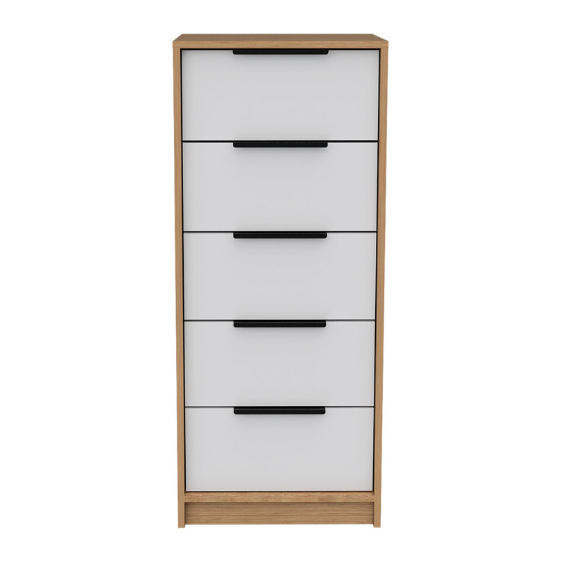 Commode verticale 5 tiroirs Kaia