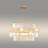 Joyah 8 - Light Iron Dimmable Chandelier